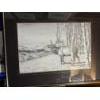 Image 6 :  framed artwork is a limited edition wildlife print titled "Rocky Mountain Elk" by Canadian artist B