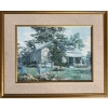 Image 1 : framed landscape painting by Canadian artist James Lorimer Keirstead. 
Keirstead is known for using 