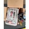 Image 1 : Box of tools, brand new inbox, new hand saw and hand tools, various tools inbox.