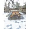 Image 1 : Six foot picnic table.