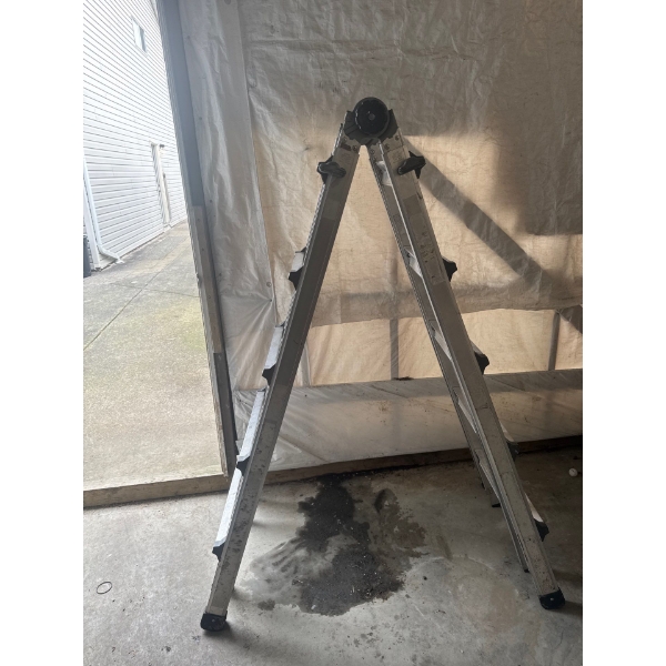 Costco folding ladder, extended height 13ft