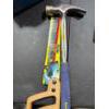 Image 1 : Eastwing unbreakable handle framer's hammer and Stanley contractor grade shortcut mini utility saw