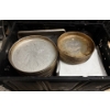 Image 2 : Assorted barware glasses, short and tall with dishwasher, racks and pizza pans for a restaurant