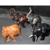 Image 8 : Collection Of Home Decor  Wall Art, Four Elephant Statues & Butchers Mat