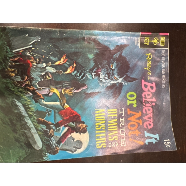 Ripley's, believe it or not, true monsters and demons.