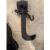 Image 2 : Multiple post hole diggers with wood and metal handles, a pair of long-handled red metal diggers, an