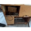 Image 4 : Marconi A.C. Combination Radio-Phonograph Model 368, wood cabinet with integrated radio dials and ph