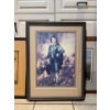 Image 1 :  framed art print of the famous painting "The Blue Boy" by Thomas Gainsborough. 