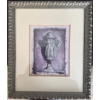 Image 1 : 
 framed art print depicting an antique-style vase, modeled after 18th-century etchings by Italian a