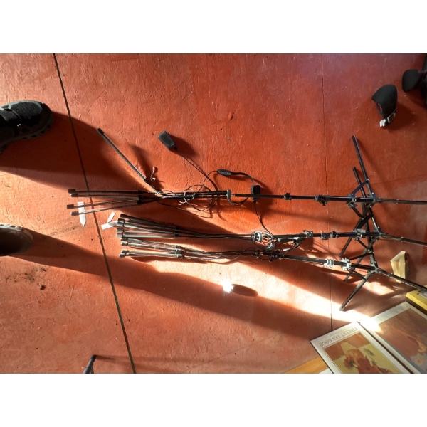 Set of Two LED GrowLite for optimal growth of indoor plants