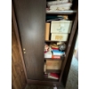 Image 1 : Filing cabinet full of boxes, puzzles, globes, unknown items, linen, books, metal filing cabinet. 30