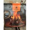 Image 1 : Camping items with a new in box propane fire pit, outland fire bowl, small cooler, vintage cooler, c