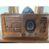 Image 8 : Arcadia battery operated radio receiver, 5-tube superheterodyne, wood case, made by Dominion Electro
