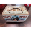 Image 3 :  vintage Dixie Queen Plug Cut tobacco tin, often used as a lunch box in the late 19th or early 20th 