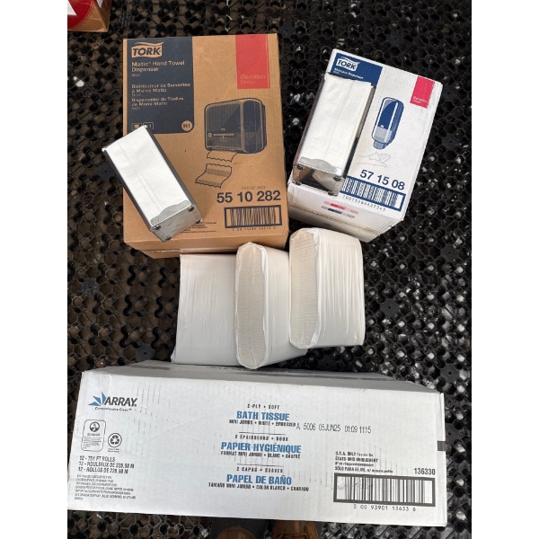 Commercial Washroom Products-Tork Brand Dispensers & Bathroom Tissue++ Napkins & Holders