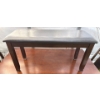 Image 2 : Seven Piece Wooden Dinette Set w/Sic Chairs, A Bench & Table Espresso Finish Modern Dinner Table & C