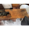 Image 14 : Singer treadle sewing machine, serial number 16165557, featuring original cast iron base and wooden 