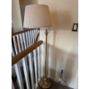 Image 1 : Brass adjustable lamp, 57 inches tall, in working condition