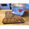 Image 1 : Dalstrong teak wood cutting board, designed for durability and water resistance and a 