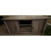 Image 1 : Wooden Grey Media Console Table Or T.V Stand Lots of Storage! 55"x24"x31"t