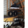 Image 1 : Tires, storage boxes, wood shavings, buckets, all items in corner included.