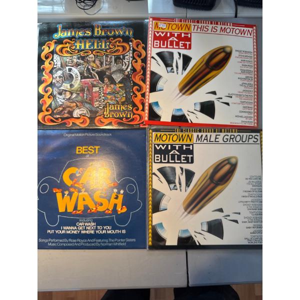 Records, set of four.