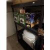 Image 1 :  plastic racking, three tier set. 54 inches high. By 18 inches deep by 36 inches wide.