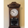 Image 1 : Citizen wooden wall clock with day and date