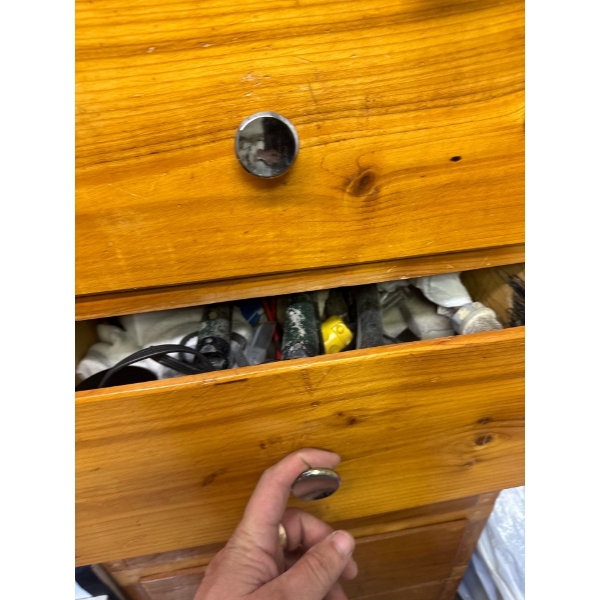 All contents in cabinet. Cabinet not included.