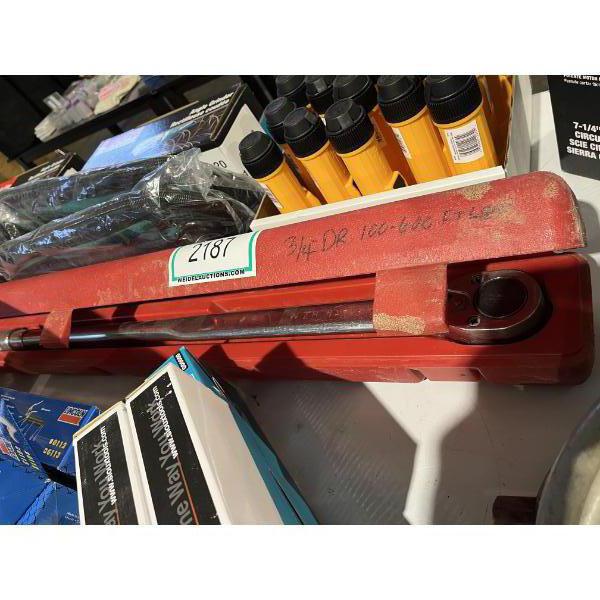 3/4" Drive Stanley Proto Torque Wrench