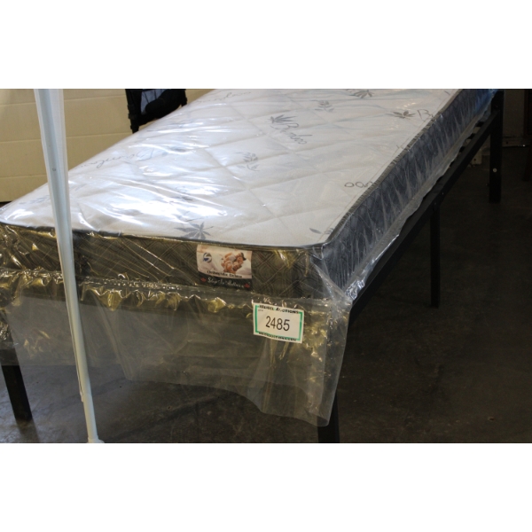 Single Metal Bed Frame - New  **MATTRESS NOT INCLUDED**