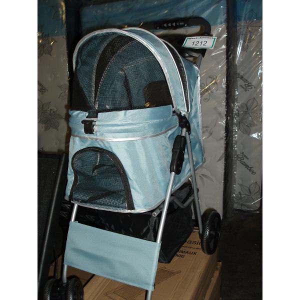 Pet Stroller, featuring a mesh canopy for visibility and ventilation