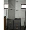 Image 1 : YITA Home Dresser, 5 drawer c/w 2 grey laundry baskets