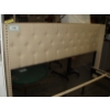 Image 2 : King Size AMEIRE Upolstered Bed, Cream