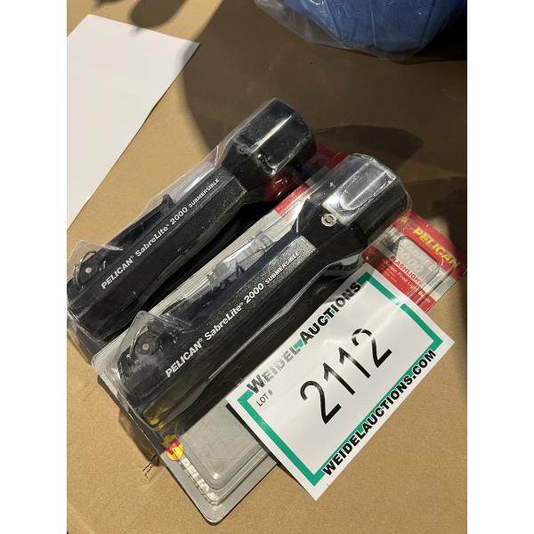 Pelican Sabrelite 2000 Flashlight x 2