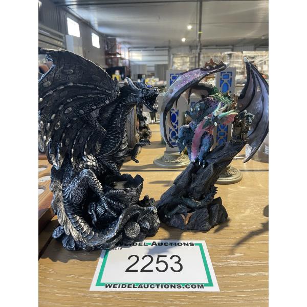 Dragon Figurine, set of 2