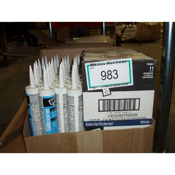 55 - DAP white silicone tubes