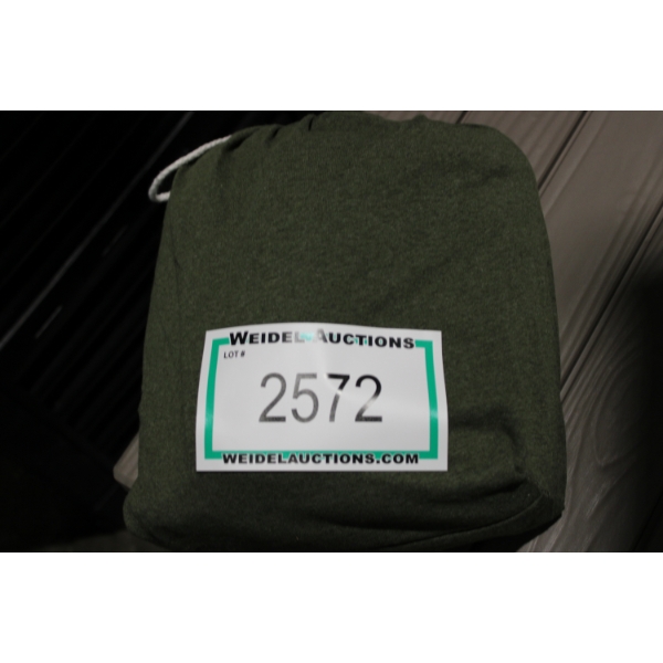 2 pc TWIN Jersey Sheet Set, dark Green