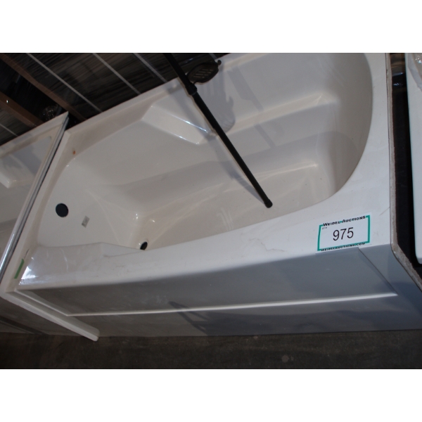 32" x 60" Off-white bathtub, slight blemishes