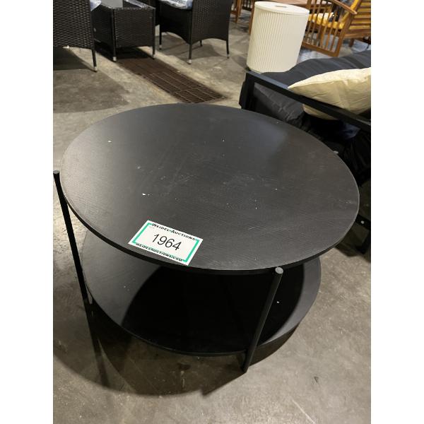 Wrought Studio Lafonzo 2 tier Modern Round Coffee Table