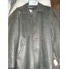 Image 1 : Size S - GUCCINI Black Button Up Leather Jacket