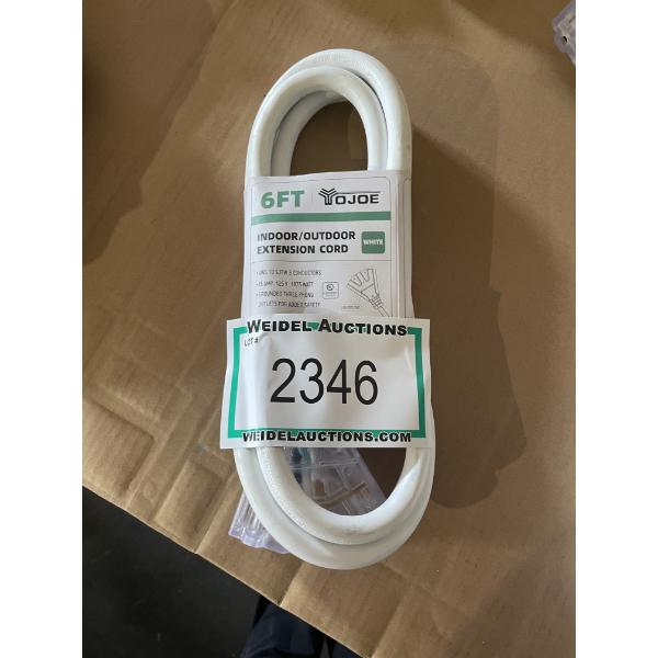 Indoor/Outdoor 6' Extention Cord