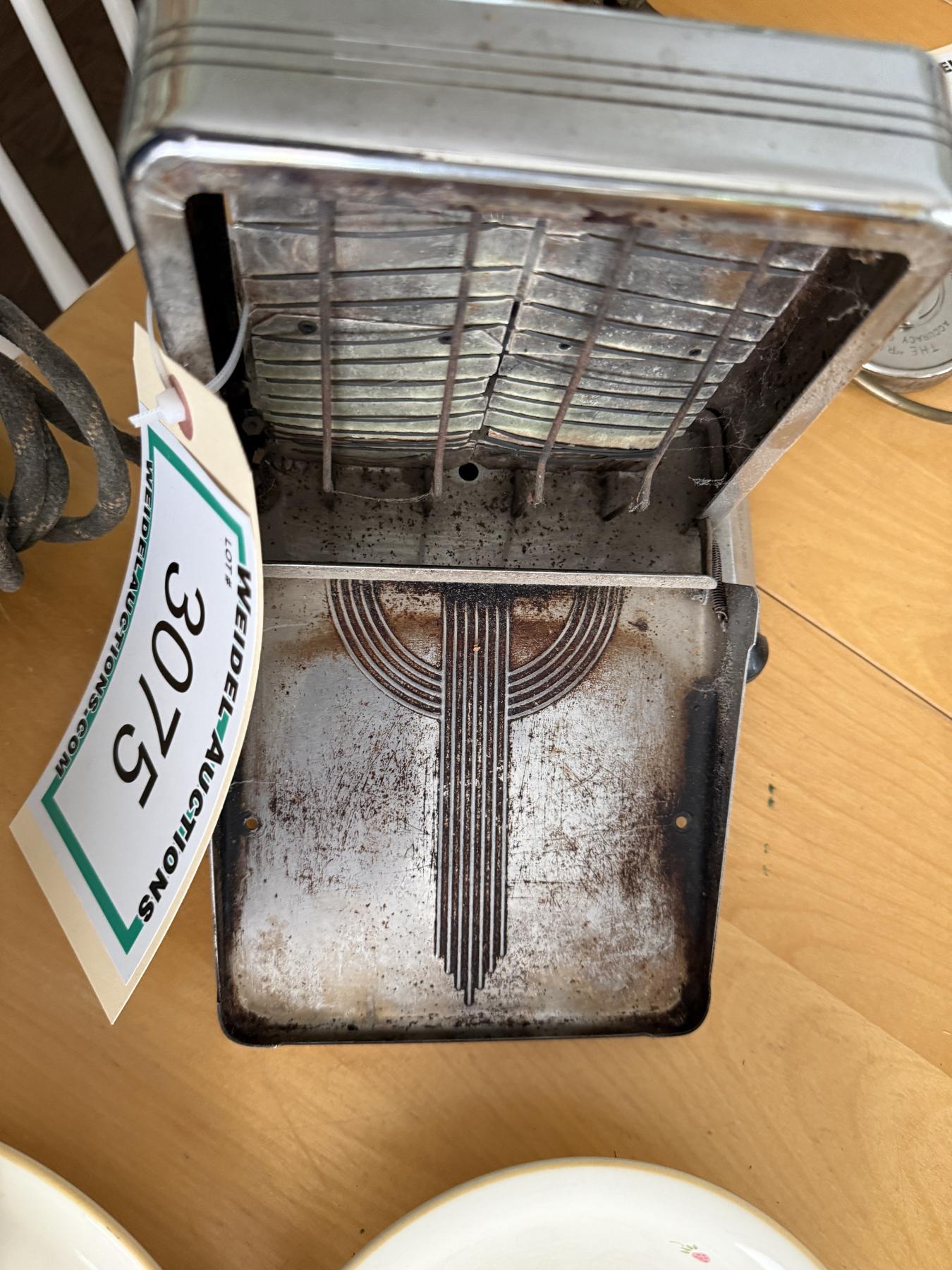 Vintage General Electric 2 Slice Drop Side Toaster