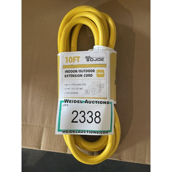 Indoor/Outdoor 10' Extention Cord