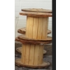 Image 1 : Lot of 2 small wooden spools