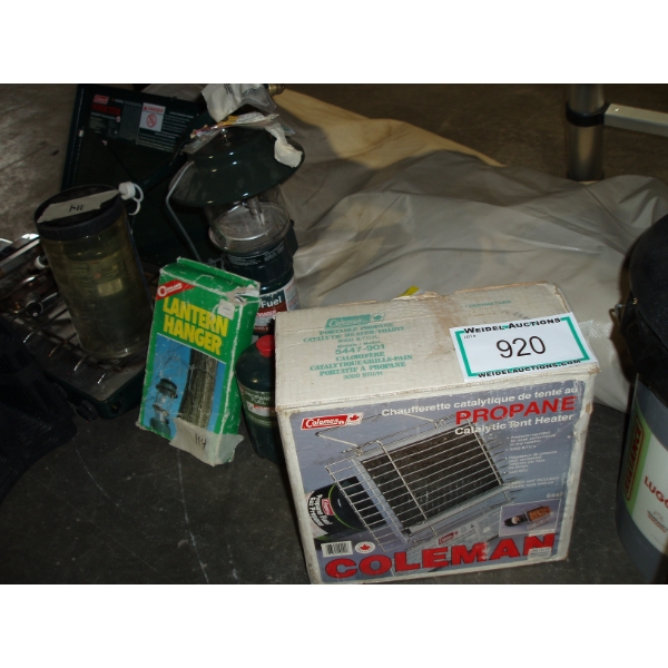 Lot of Camping Supplies