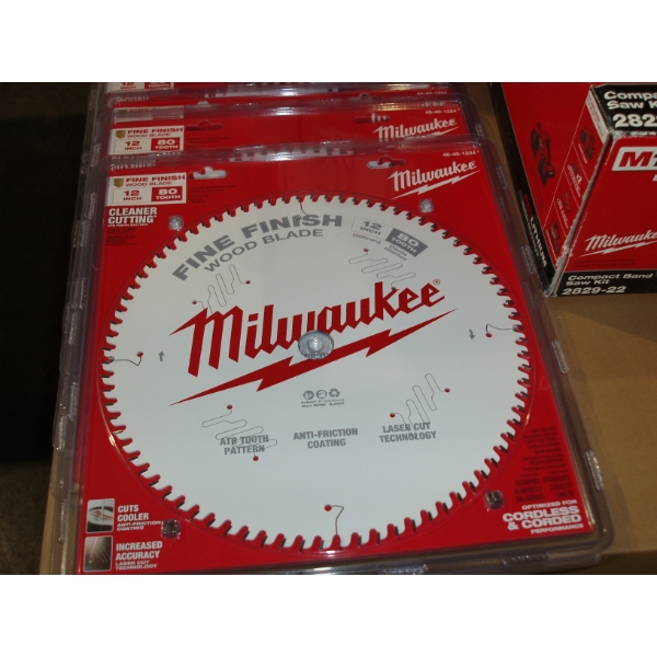 NEW Milwaukee Fine Finish Wood Blade - 12" AD Tooth