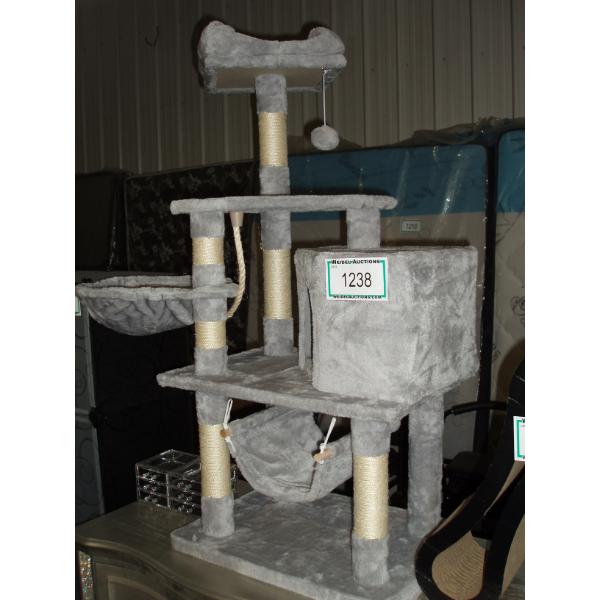 5 Tier Grey Cat Tree
