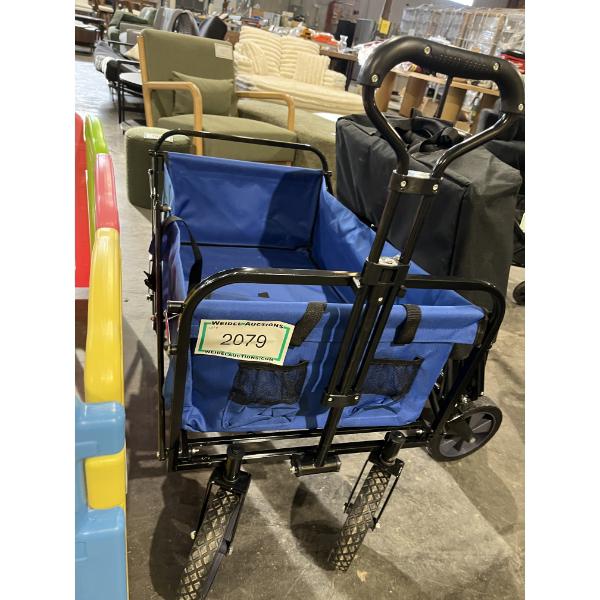 Large Colapsable Wagon, blue