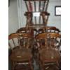 Image 1 : Lot of 10 wooden dining room chairs